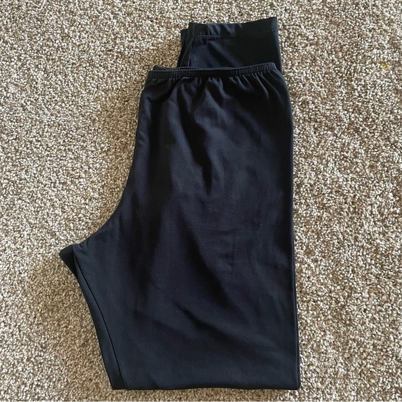 Cuddl Duds Pants - Cuddl Duds Microwear Leggings Womens XL Black Stretch Warm Layers Casual Outdoor